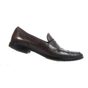 Tod's Men Slip On Moc Toe Penny Loafers Size 7.5